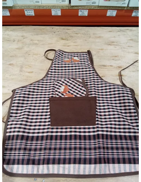 Davantal+Mocador Castanyera Brodat